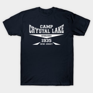 Camp Crystal Lake College Design T-Shirt